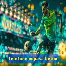 telefone copasa betim