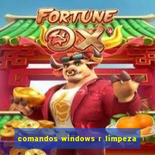 comandos windows r limpeza