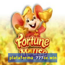 plataforma 777cc.win é confiável