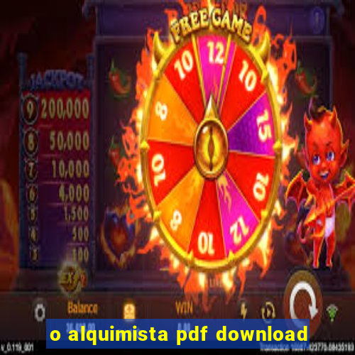 o alquimista pdf download