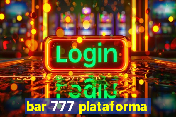 bar 777 plataforma