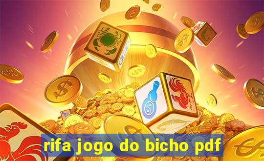 rifa jogo do bicho pdf